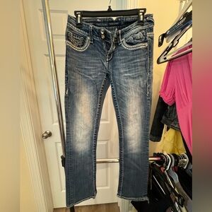 Boot cut jeans. 3/4 size. VIGOSS